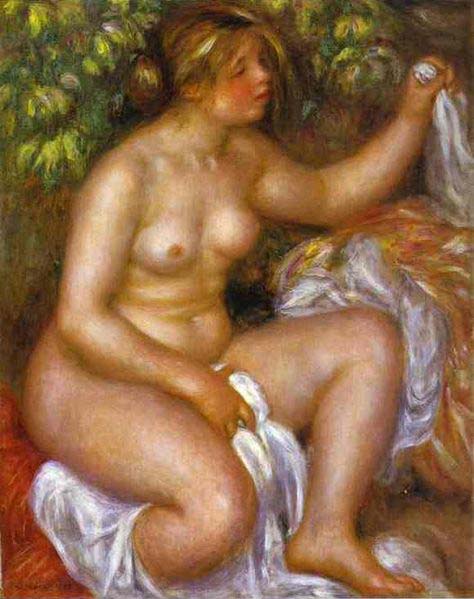 Pierre-Auguste Renoir After The Bath